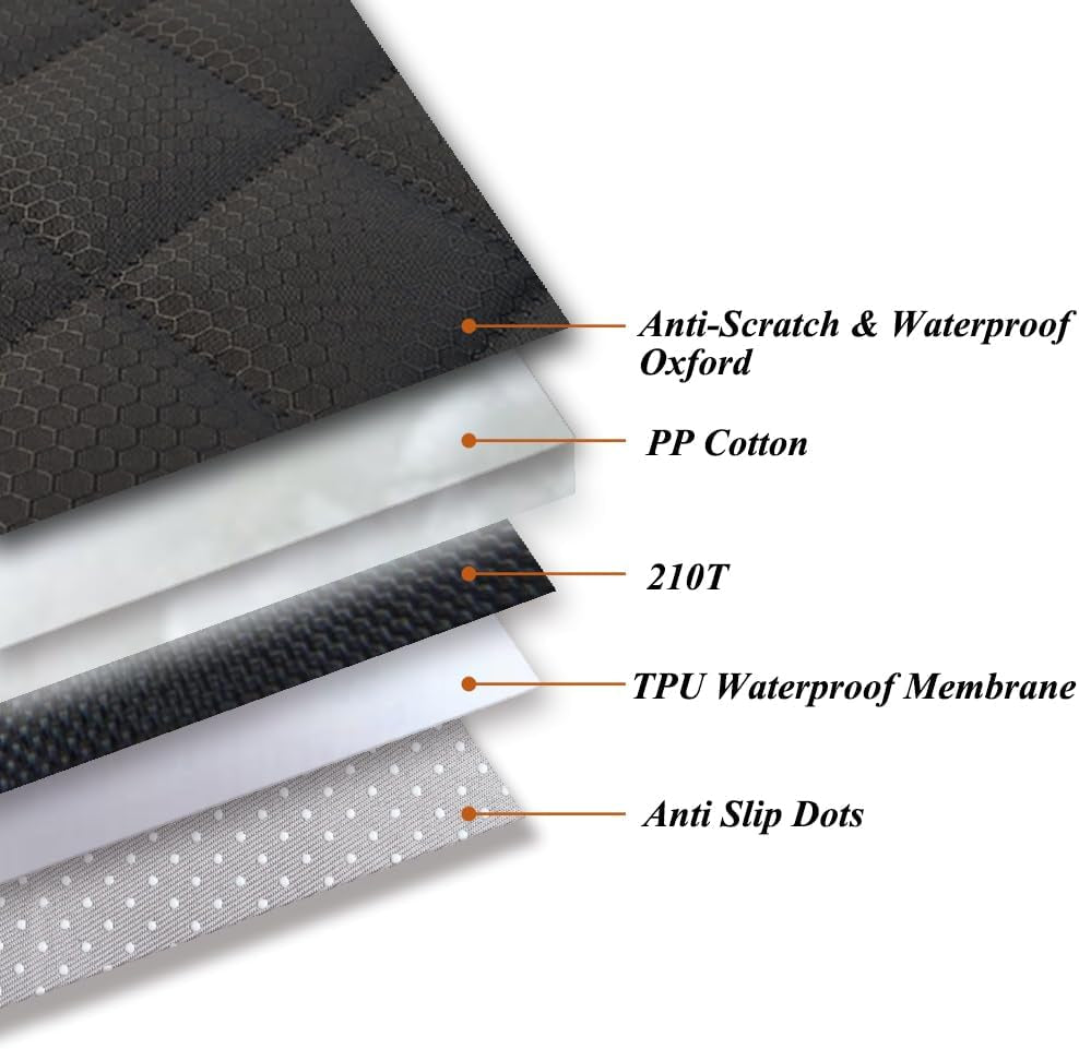 Car Front Seat Covers for Dogs Captain Chair Seat Covers Pet Car Seat Cover Car Seat Protector for Dogs Bucket Seat Cover